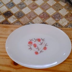 Fire king milk platter